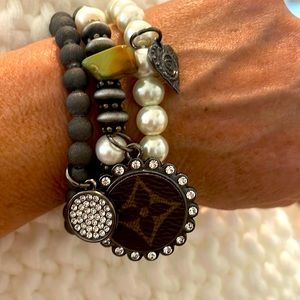 Louis Vuitton bracelet trio